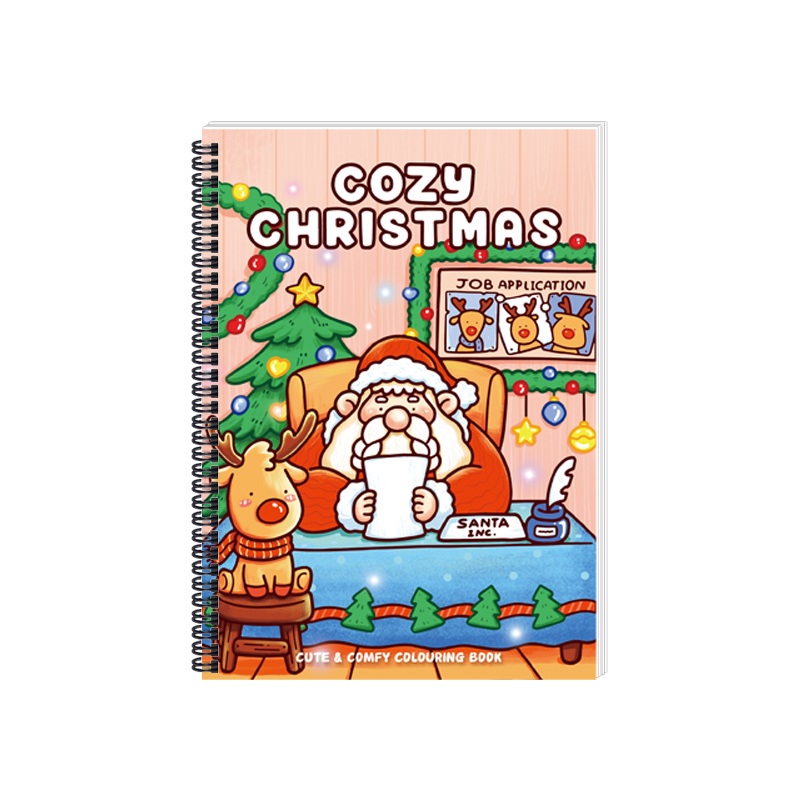 Livro de colorir para crianças de Natal