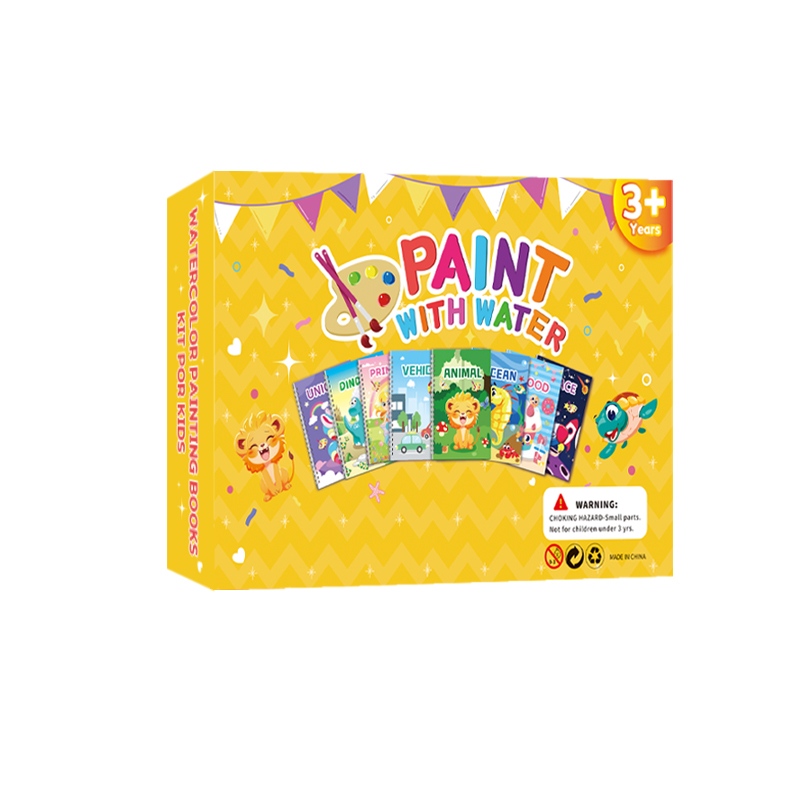 Conjunto de presente para livro de colorir infantil de luxo