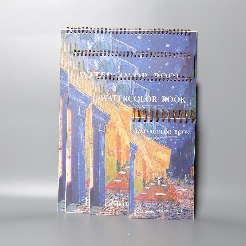 Caderno de desenho da noite estrelada de Van Gogh